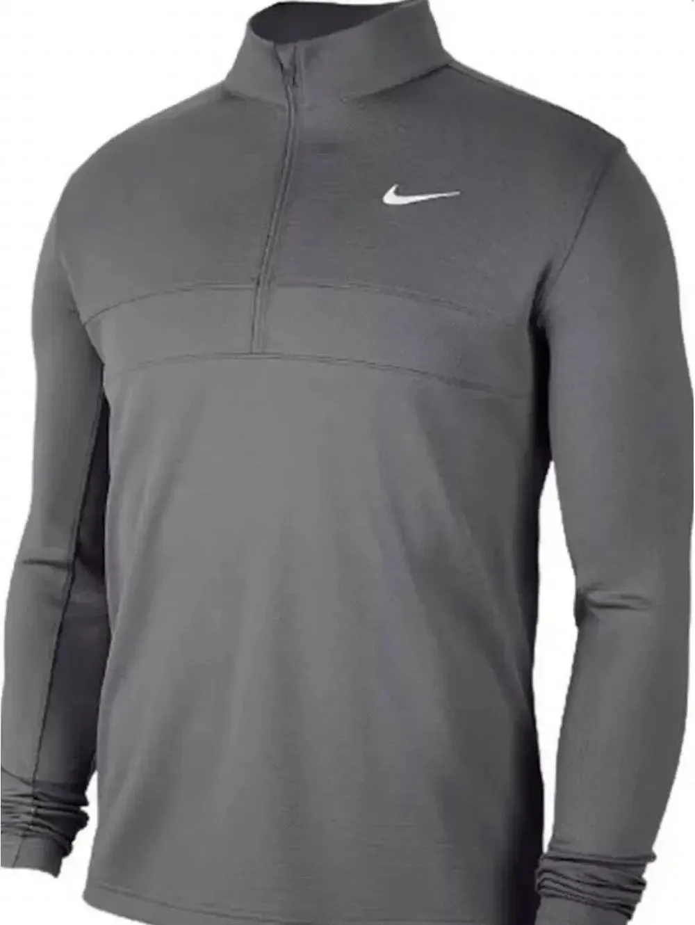 Nike Men's Dri-FIT Victory Half-Zip Golf Pullover Grey XL